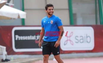 محمد محمود يخوض تدريبات جديدة لمدة 30 دقيقة بالأهلي