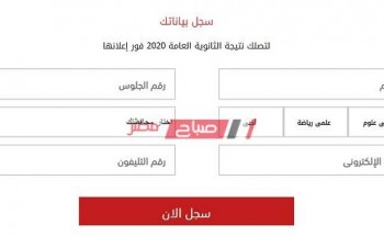 نتيجة الثانوية العامة 2020 محافظة البحيرة رابط رسمي