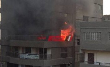 حريق في شقة سكنية بالشرابية والحماية المدنية تسيطر عليه دون وجود إصابات