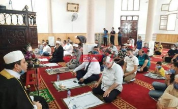 بالصور افتتاح مسجد الصفا بدمياط بعد تجديده