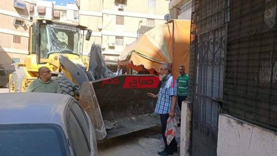 شن حملة مشتركة لرصد وإزاله المخالفات البيئية ومخالفات البناء ببورسعيد