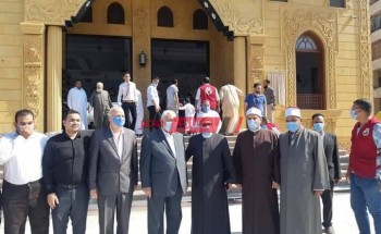 نائب محافظ دمياط يفتتح مسجد نور الإسلام في السرو