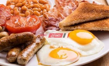 طريقة إعداد إفطار على الطريقة الإنجليزية “الإنجلش بريكفاست”