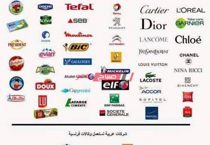 تعرف على قائمة المنتجات الفرنسية في مصر كاملة من مواد غذائية وملابس وعطور ومستحضرات تجميل وأدوية