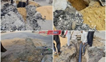 شن حملات موسعة لرفع المخلفات وتطهير شبكة الصرف الصحي بمحافظة الجيزة