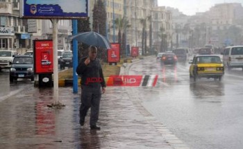 تساقط أمطار متوسطة وطقس غائم علي الإسكندرية اليوم الثلاثاء 24-11-2020