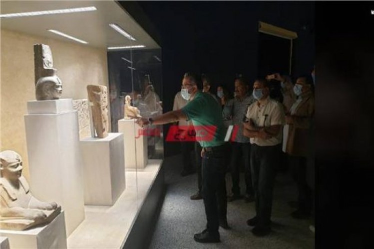 جولة وزير السياحة لتفقد متحف آثار شرم الشيخ تمهيدا لافتتاحه