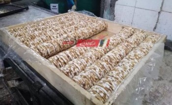 حملة تموينية بالقليوبية تضبط 6.200 طن حلوى المولد منتهية الصلاحية