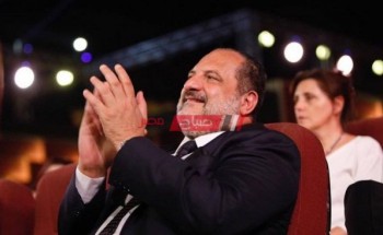تكريم النجم خالد الصاوي في مهرجان الجونة في دورتة الرابعه