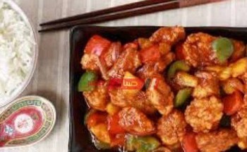 طريقة عمل دجاج السويت آند ساور  الصينى بالمنزل (أحلى من المطاعم )