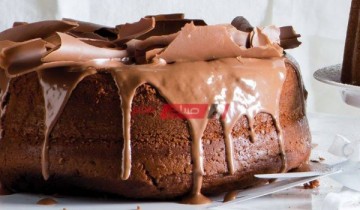 طريقة بسيطة لعمل الكيك بكريمة الشوكولاتة