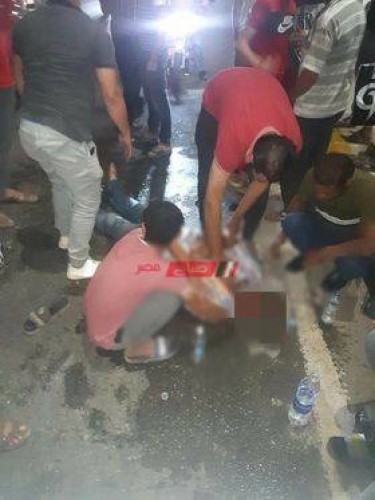 إصابة 3 أشخاص جراء حادث تصادم دراجة بخارية على طريق بورسعيد – دمياط