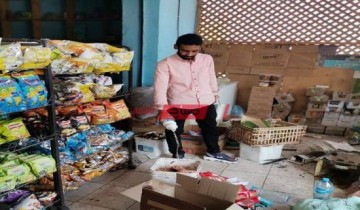 أمن القاهرة يضبط صاحب محل أغذية مجهولة المصدر في المعادي