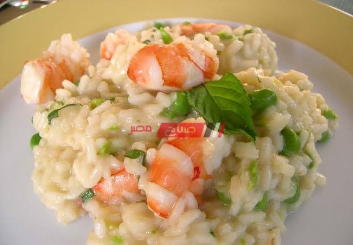 طريقة عمل الريزوتو ( shrimp risottı) بالجمبرى فى البيت زى المطاعم و احلى