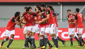 بعثة المنتخب الوطني تصل القاهرة بعد الفوز على توجو