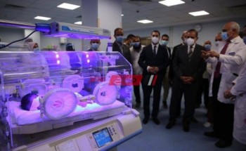 افتتاح مستشفى الحميات وغرف العمليات بقلين في كفر الشيخ