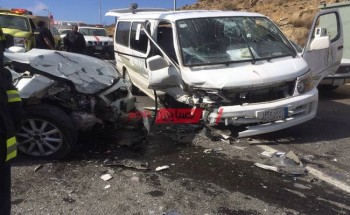 إصابة 13 شخصا إثر حادث تصادم مروع فى أسيوط