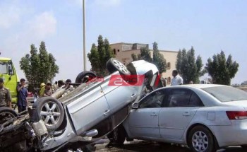 مصرع فتاة وشاب نتيجة حادث مروع بالبساتين فى القاهرة