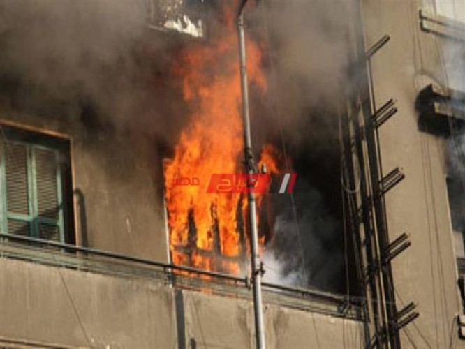 الحماية المدنية تسيطر على حريق نشب داخل مكتب بحوث مياه فى القليوبية