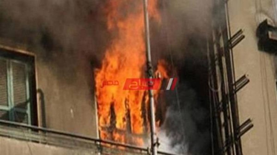 اندلاع حريق داخل شقة سكنية في منطقة المنتزه بالإسكندرية