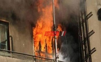 اندلاع حريق داخل شقة سكنية بمنطقة الحضرة في الإسكندرية