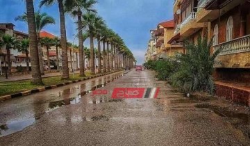 أمطار متفرقة تضرب محافظة دمياط غدا الثلاثاء مع توقعات بتقلبات جوية
