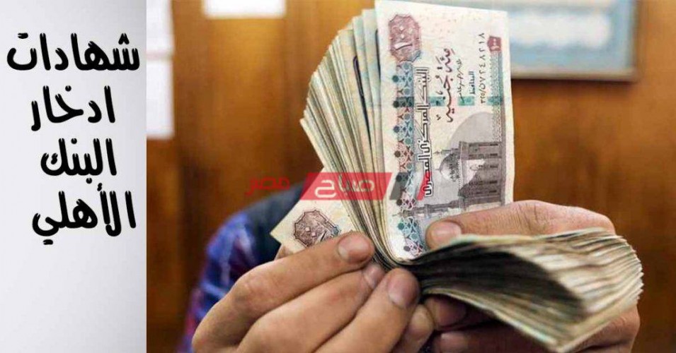 شهادات الإدخار في البنك الأهلي المصري 2020 – تعرف على العائد والمدة