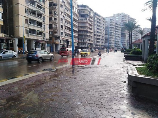أمطار وانخفاض درجات الحرارة غدا علي الإسكندرية