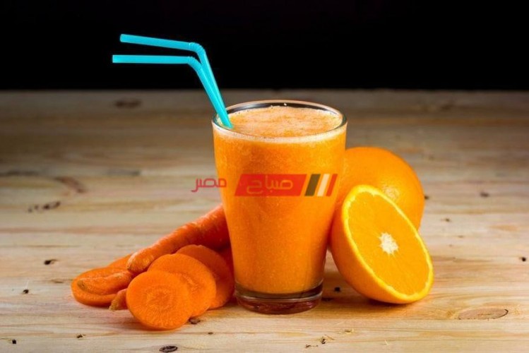 طريقة عمل عصير البرتقال بالجزر فى المنزل على طريقة الشيف نونا