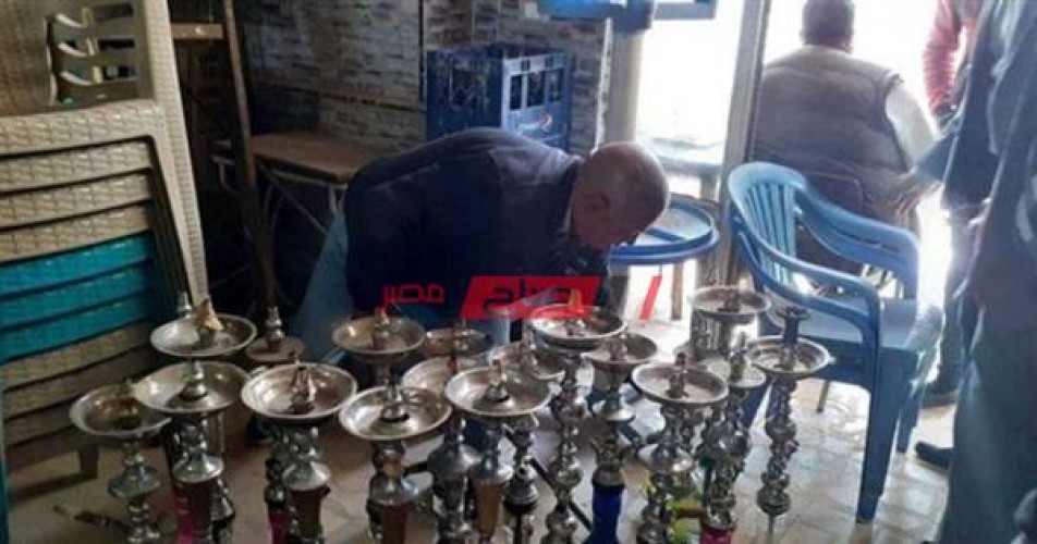 غلق 3 مقاهي تقدم الشيشة للمواطنين في محافظة الإسكندرية