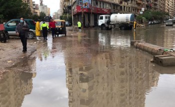 بالفيديو محافظ الإسكندرية يتابع تصريف تراكم المياه بسبب الأمطار الغزيرة