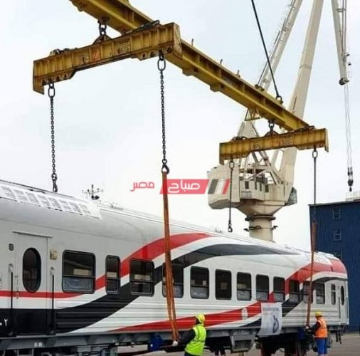 دفعة جديدة من عربات السكة الحديد الروسية تصل ميناء الإسكندرية اليوم