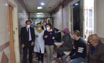 نائب محافظ الإسكندرية تتفقد مستشفى رأس التين لمتابعة إجراءات كورونا الاحترازية