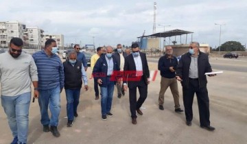 نائب محافظ بورسعيد يتفقد مواقع لاقامة مجموعة من البنزينات الخدمية بالمحافظة