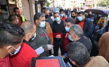 إغلاق 8 منشآت مخالفة لإجراءات كورونا في حي العجمي بالإسكندرية