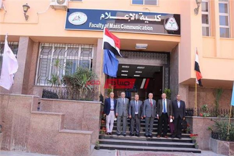 افتتاح كلية الإعلام بالمجمع النظري للكليات بجامعة المنوفية