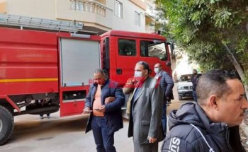 بالصور انقاذ 39 مريض بعد مصرع 6 أشخاص في حريق مصحة بالإسكندرية