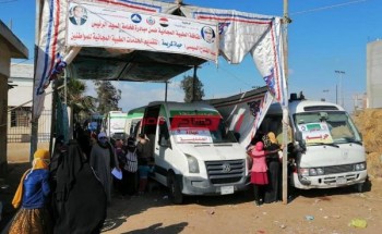 توقيع الكشف الطبى بالمجان على ١٧٠٠ مواطن بقرى محافظة دمياط