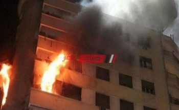 الحماية المدنية تنجح فى إنقاذ فتاة حاصرتها النيران داخل شقة سكنية فى القاهرة