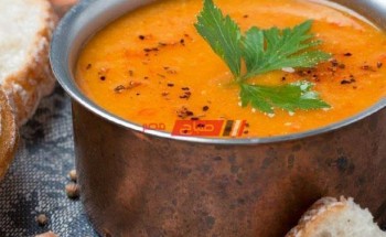 طريقة عمل حساء العدس بالخضراوات بخطوات سهلة وبسيطة