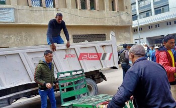 حملات مكثفة لإزالة الإشغالات والتعديات بأحياء الإسكندرية