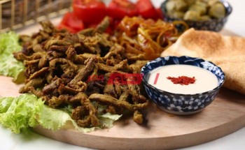 طريقة عمل شاورما اللحم التركية