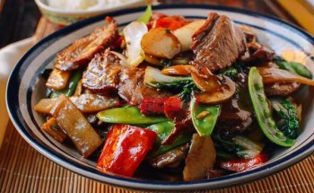 طريقة عمل كانتون اللحم علي الطريقة الصينية من المنزل زي المطاعم