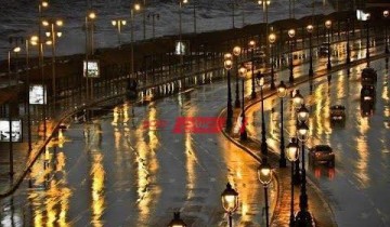 طقس غدا في الإسكندرية ثاني أيام نوة الكرم.. أمطار غزيرة ورعدية ورياح نشطة