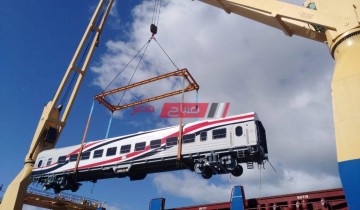 ميناء الإسكندرية يستقبل 19 عربة سكة حديد روسية جديدة