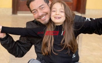 أحمد زاهر يحتفل بعيد ميلاد ابنته