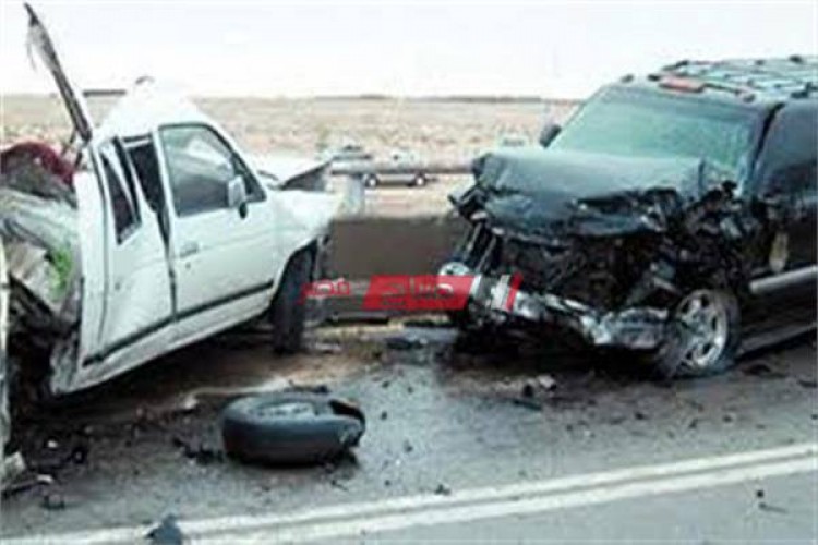 إصابة 3 أشخاص إثر حادث تصادم مرورى طريق “الإسماعيلية – بورسعيد”