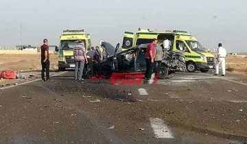 إصابة اثنان في حادث انقلاب سيارة بسبب الطقس السيئ