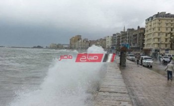 الطقس اليوم ارتفاع موج البحر 3 أمتار في أول أيام نوة الفيضة الكبرى بالإسكندرية