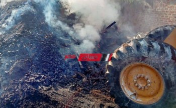 إزالة مكمورة فحم على مساحة 150 متر بدمياط في استجابة لمطالب الأهالي